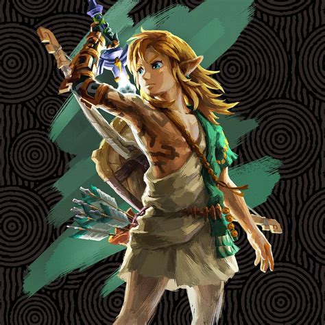 totk official art|Zelda: Tears Of The Kingdom Character Key Art